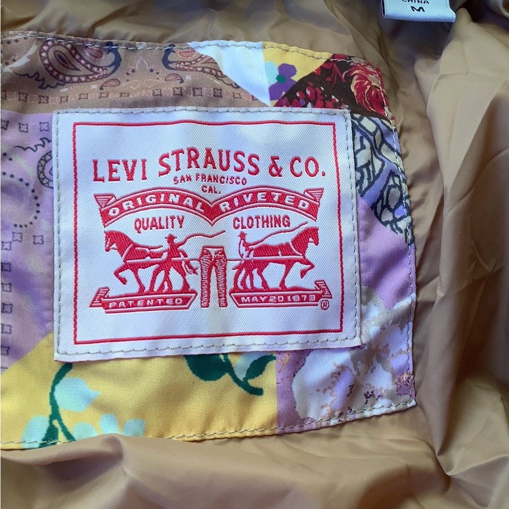 Levi's Multicolor Patchwork Puffer Jacket - image 4